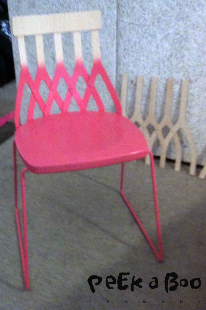 dipdyed stol fra SK studio