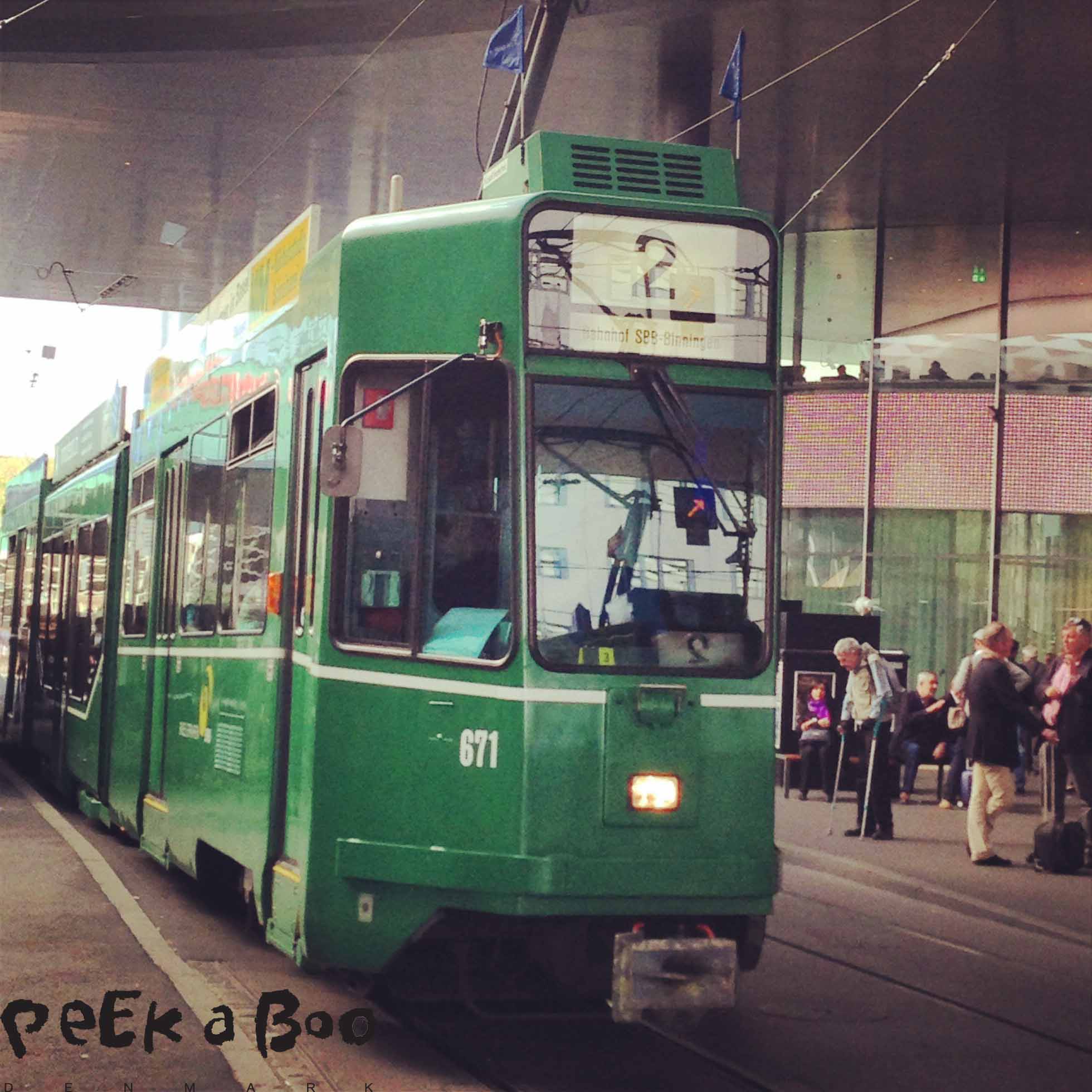 Transportation in the city of Basel is beeing done by these charming "trams"...