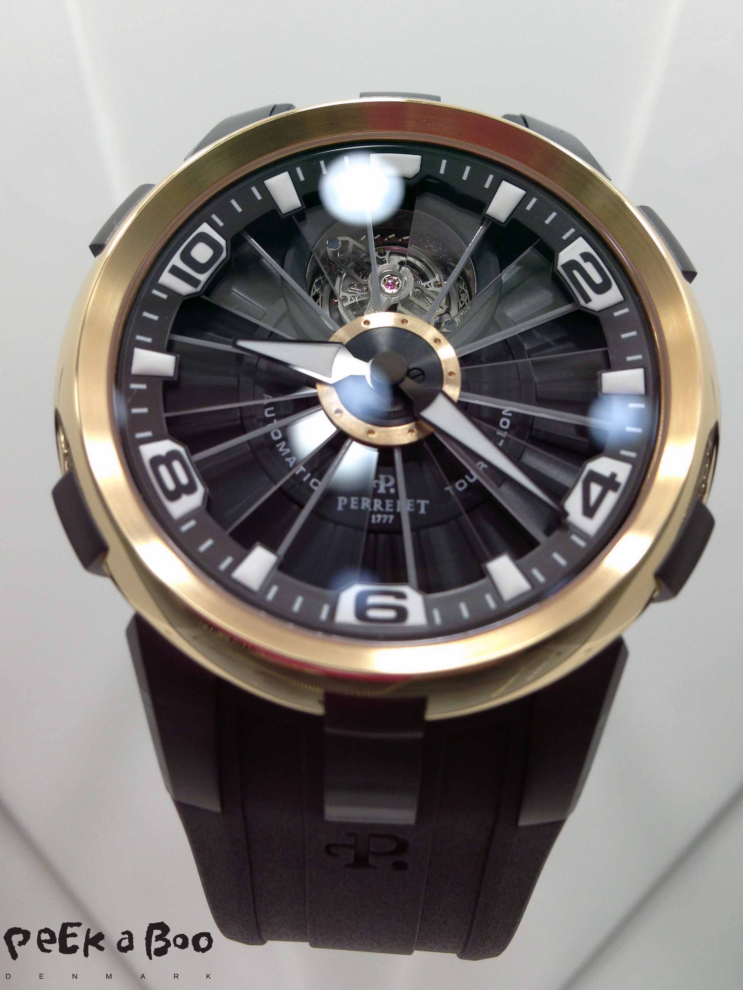 Very nice Watch from Perrelet. Baselworld 2014.