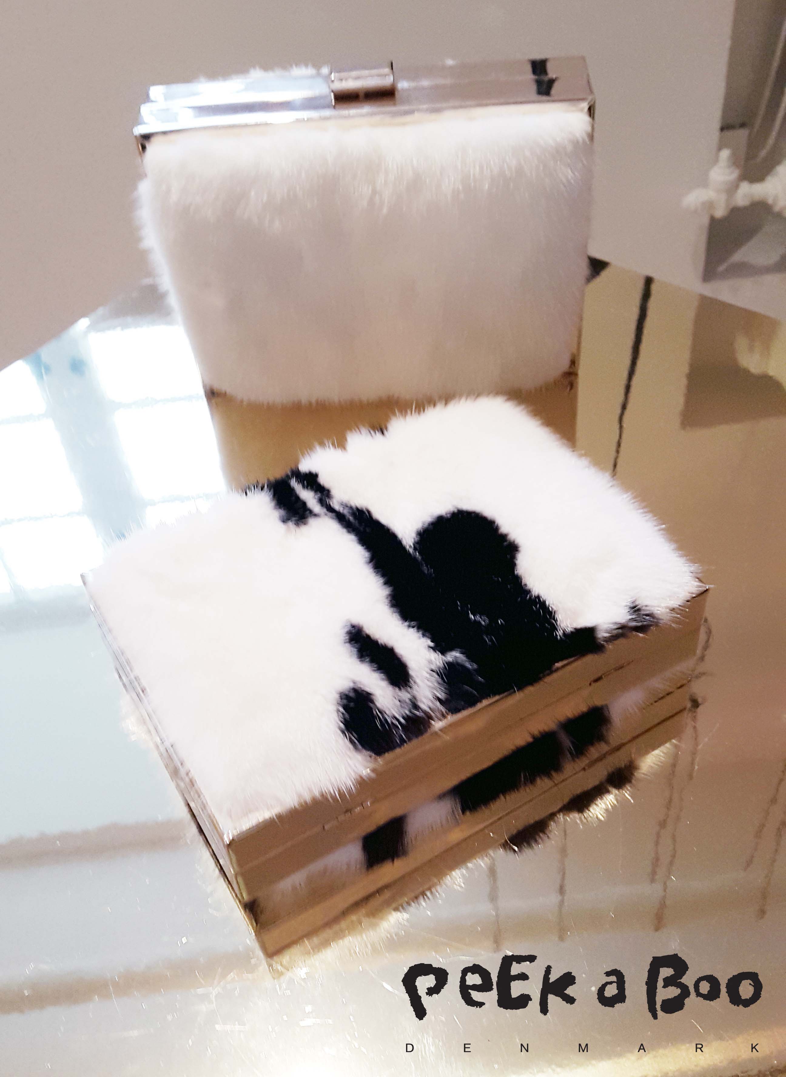 Bel Sac rabbit fur purse.  Design by Camilla Dalager for the AW15 collection.