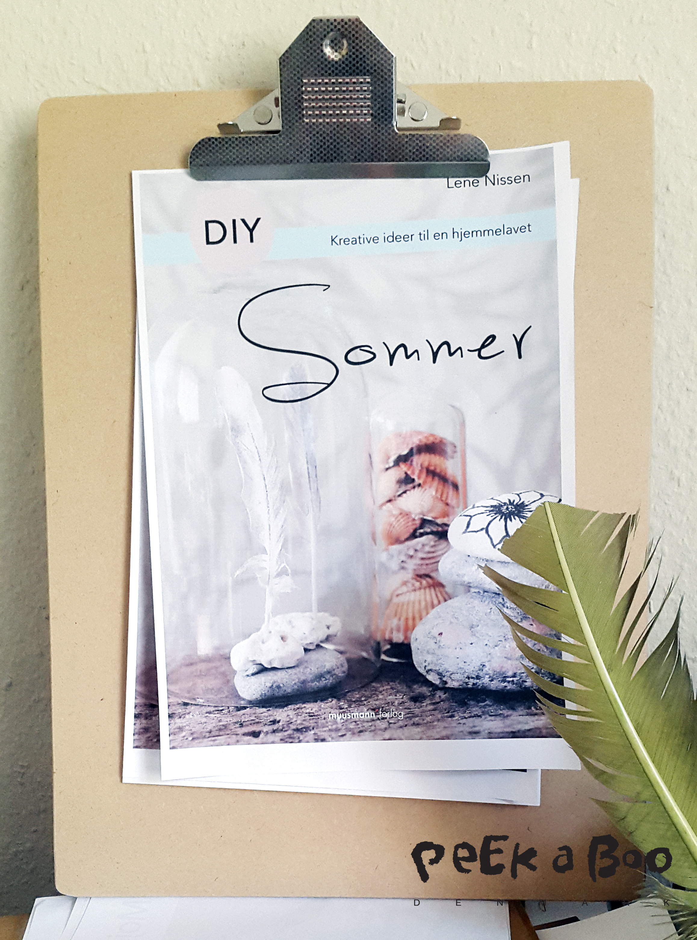 Front cover for my new book on summer DIY's. It will be released 19 of June and can be bought on saxo.com