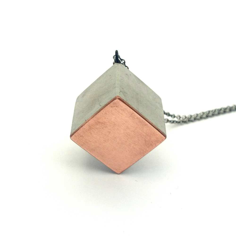 The new Danish jewelery brand Thorning/Astrup, make jewelery in materials looking like concrete. A new way of looking at jewelery.