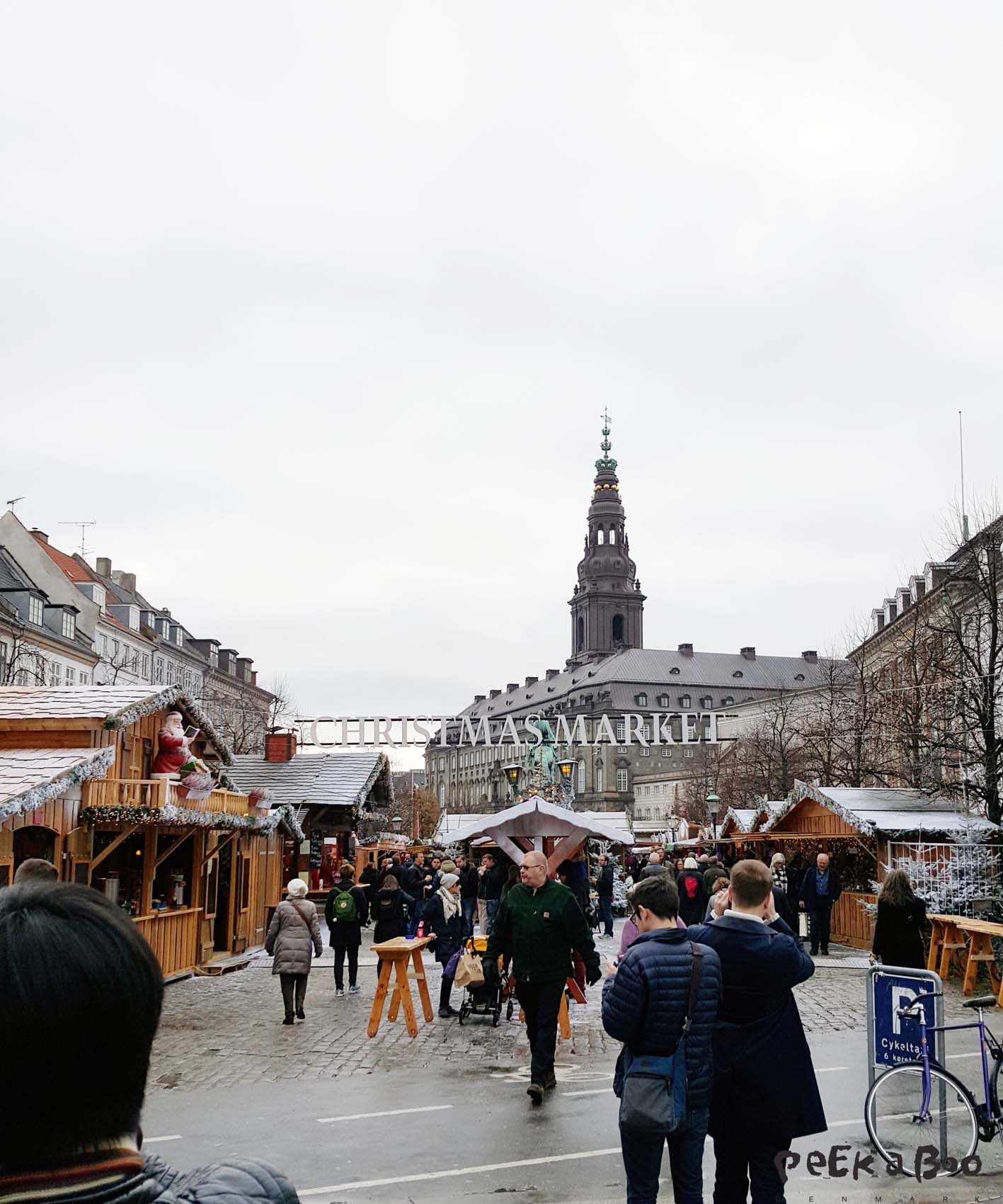 christmas market in Copenhagen.