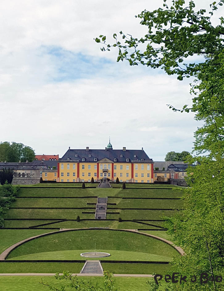Ledreborg Castle seen from the park where you fly...